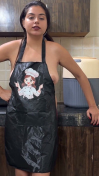 Touching & Eating My Step Mom Ass While She Cleans the Kitchen