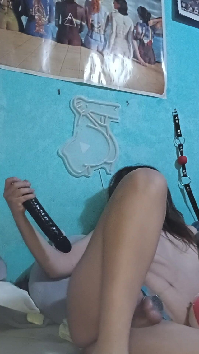 I Love Using This Big Dildo (Crystal Phoenix Porn)
