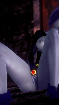 Raven menjolok pepek itu | Titans lucah 3d