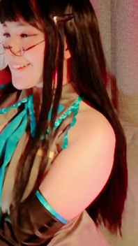 Cosplay De Puti Miku Sfw