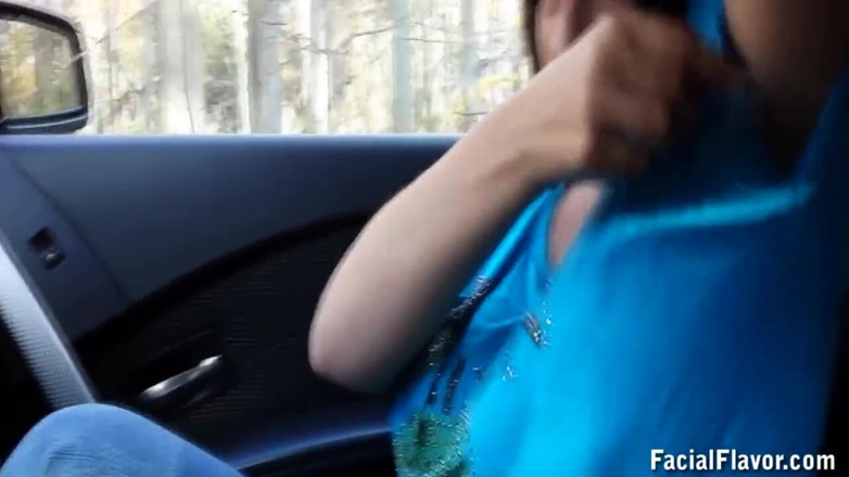Facial flavor: Velká prsa milf nadia je prostě vynikající sání ptáků