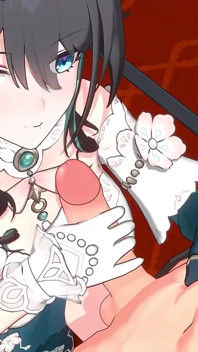 Honkai Star Rail - Ruan Mei X Caelus Vášnivý sex - 3D Hentai Animace