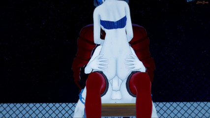 Hentai Smash: Futa Micha šuká Garie do pusy a šuká zezadu znovu plot - Symphogear...