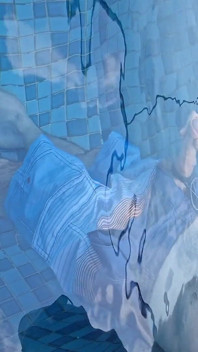Stroking My Cock in the Pool