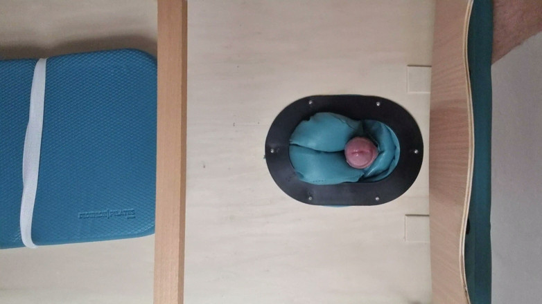 Naxy: Fucking the Massage Table Below View
