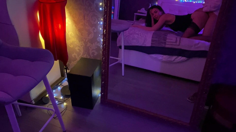 Slowly Tease: #20 (penuh) Ratu nilon yang sempurna memberikan blowjob dan kongkek