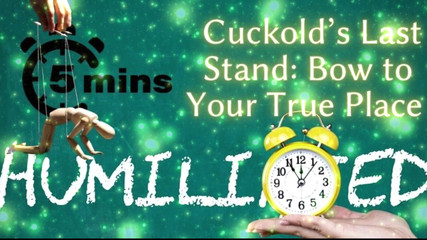 Goddess Misha Goldy: Shamestream: Paroháčův poslední stánek - sklon na svém pravém místě