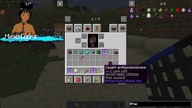 Manor Cookie: Minecraft jenny mod Fapcraft Its Alex, मांसपेशियों वाली सौतेली मम्मी, और उसकी गांड बहुत बड़ी है