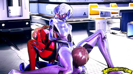 Games looper sex: Evangelion 3D 成人动漫 - 3D 动画