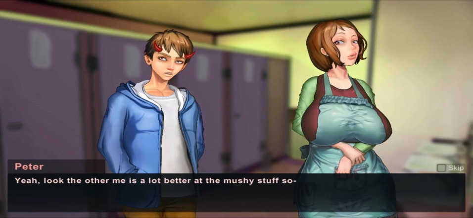 Hentai World: Taffy-geschichten plötzlich in der toilette