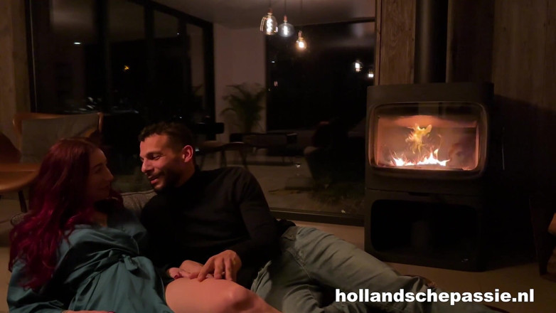 Hollandsche Passie: 난로로 로맨틱한 섹스 데이트 - 네덜란드의패시