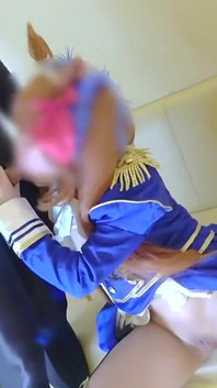 検閲なし。みんな待ち望んでいた人気のスカーレットコスプレイヤーとの秘密のコスプレミートアップ。