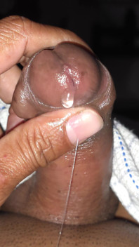 Man Having Fun with His Dick