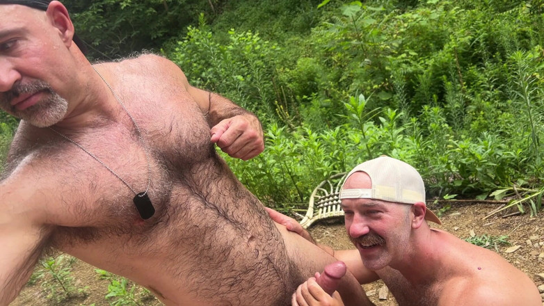 Kev Inspring: Private Outdoor Order: Kev, Harry and Mtnman's Four-wheeler Fuckdown