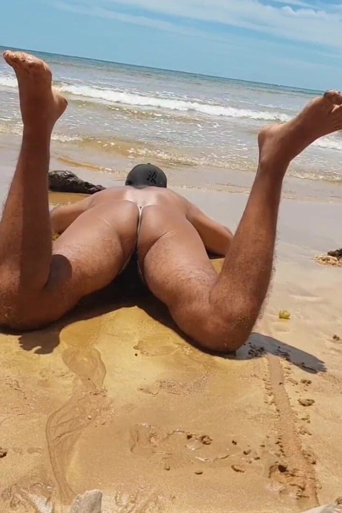 Ladysilvas: Ladysilva Nezbedná děvka na pláži chce válet do zadku