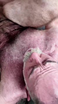 Treinador faz massagem para jogador de rugby peludo