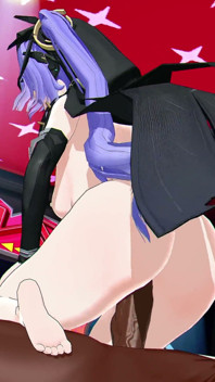 Aether Gazer - Irkalla Craves และขี่ควยหนาอย่างหนัก - แอนิเมชั่นเฮนไต 3 มิติ