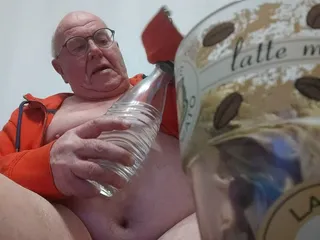 Massage Tool Again and Drinking Sperm