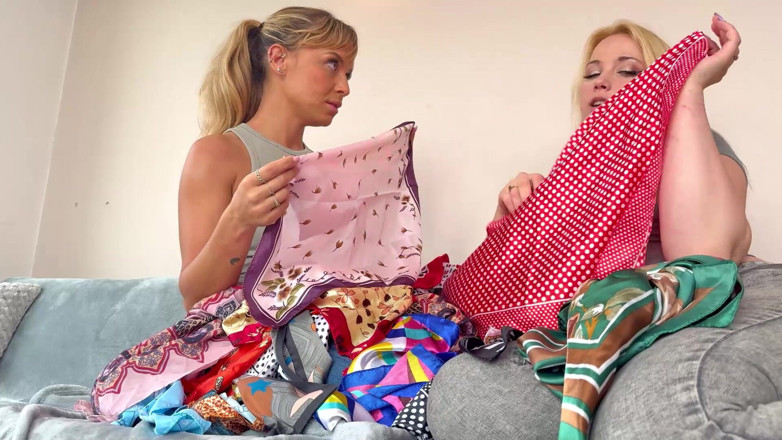 Latina Fetish: Lil Missy &amp; Renee in: Wrapped in Color,begging for Mercy (hd)