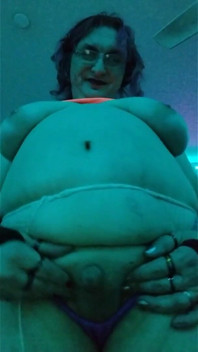 Blue Friday After-holiday Anal Striptease POV