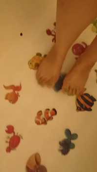 Stepping on My Fishies