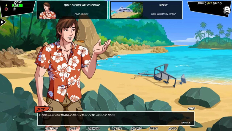 Dirty GamesXxX: Nafsu syurga: pulau rusa - ep. 1