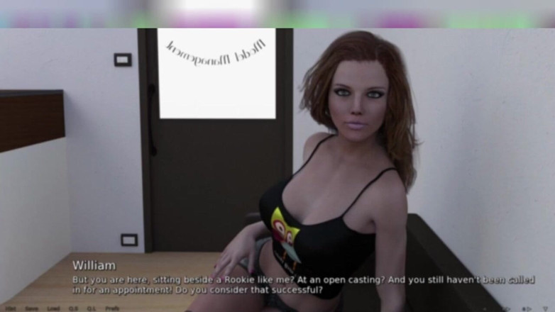 3DXXXTEEN2 Cartoon: Audisi seksi untuk jalang. Seks kartun porno 3D
