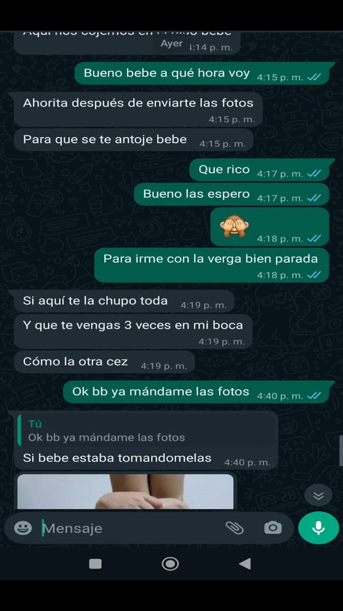 Mexicasero: Whatsapp Chat s mojí nevěrnou sousedkou prodávanou za oblečení