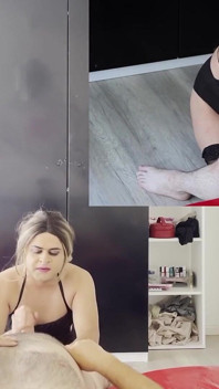Throat Destruction Gagging on Cock