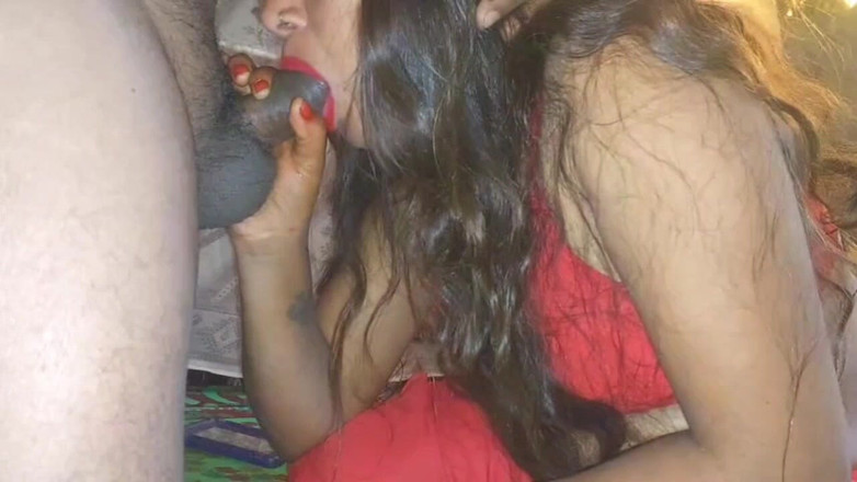 Desiboy25k: Индийская сводная мусульманка делает минет