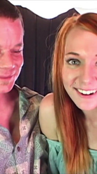 Boots in Bed - Petite Redhead Gets Her Throat & Cunt Fucked