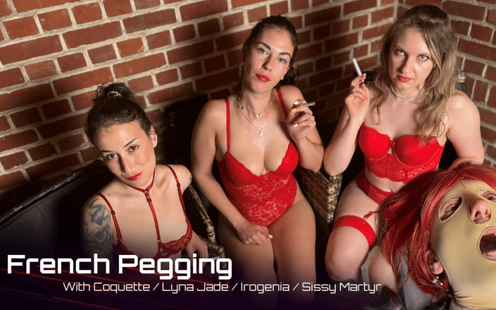 Coquette: Pegging Francês - Fumantes Femdom E Sissy Reduzidos a Cinzeiros Humanos
