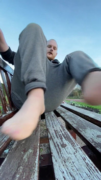 Outdoor Nylon Foot Worship