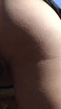 Slutty Wife Shows off to Excite Her Voyeur Husband!