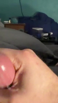 Jerking That Hairy Cock