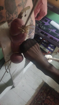 Goode Girl Unholy Crucifix Ballbusting Pt2