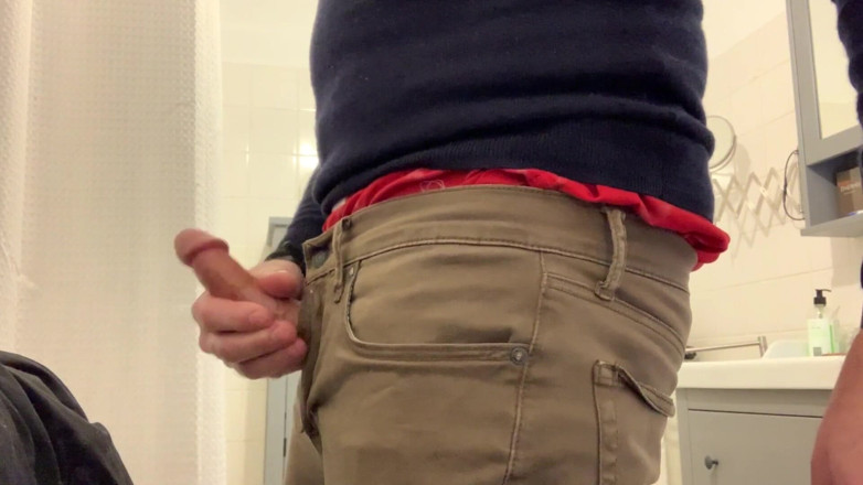 TJenner: Intense jerking and sagging video