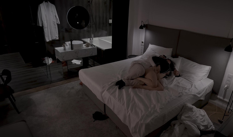 DedeDeville: Horny Stepmom Shares Bed, in Hotel with Stepson After Party...