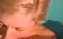 Homegrown Vintage: Horny blonde takes a sticky facial