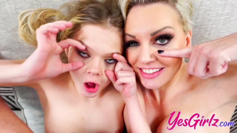 YesGirlz: Tante seksi kenzie taylor dan si cewek mungil coco lovelock...