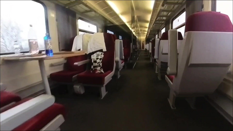 Christi: Adrenaline on the Train. Caught in the Toilet