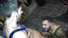 BAREBACK FUCK CLUB: Děvka Marco Rusk šuká s wby Alexis Clark