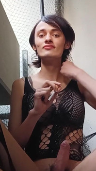 Sexy dívka Carolina Alicia 1 St Kouření fetiš