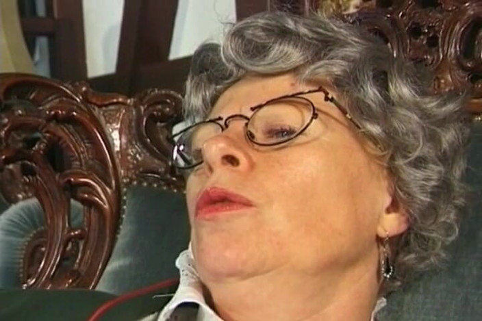 German's Fat and Old Ladies: คุณยายเยอรมันเล่นตัวคนเดียว ชอบใช้นิ้วแหวะหีตัวเอง