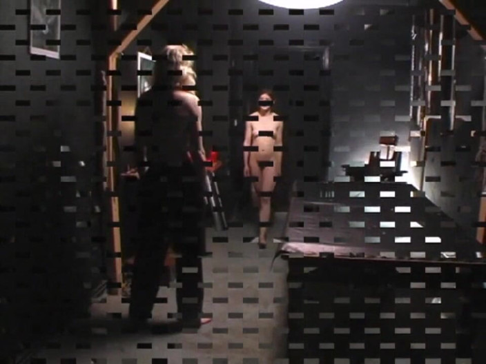 Genuine XXX: BDSM master thight ropes arouse dominated slave while friend gets...