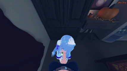 Hentai Smash: POV, Emilia baise sur une table les jambes écartées - Re : Zero...