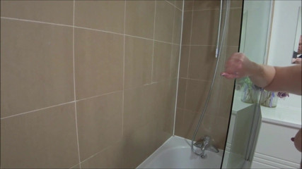Camilla Creampie Girls: Soapy shower tits