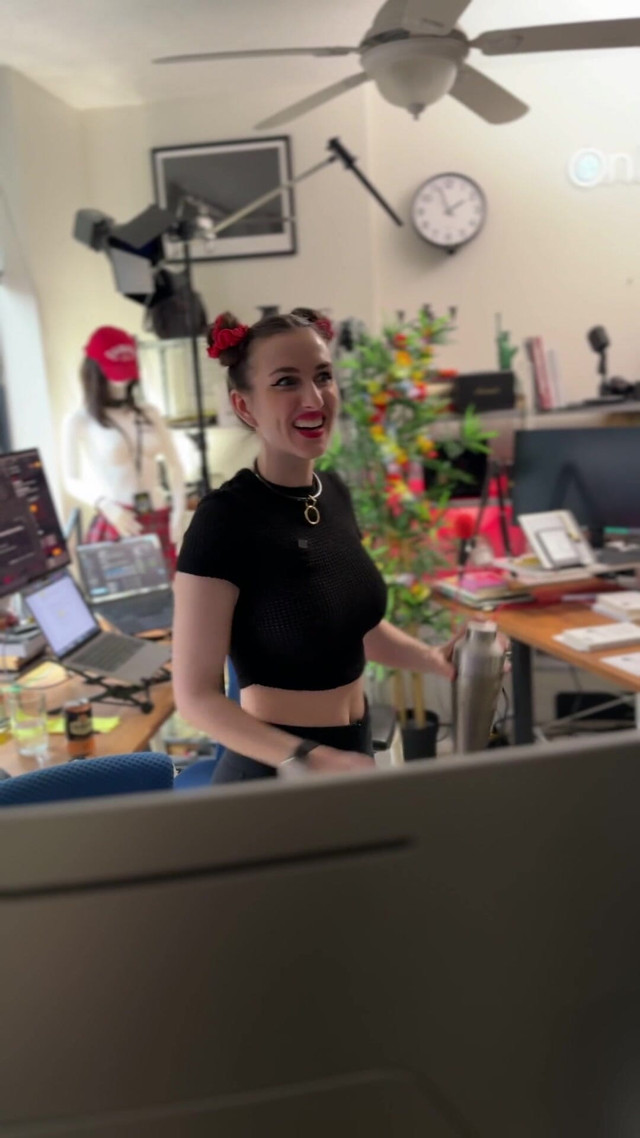 Do You Know Why Bartenders Do It Like This? (Piper Blush)