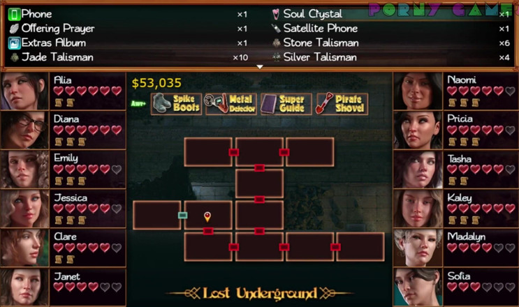 Porny Games: Treasure of Nadia - linda gata cavalgando no meu pau (4/4)