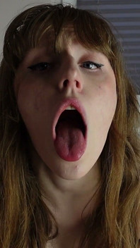 I Beg for Your Cum on My Tongue